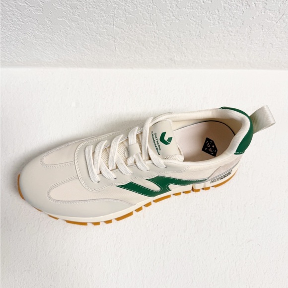 Women Genuine Leather Suede Casual Lace Up Non-Slip Walking Running Shoes 9.5 - Picture 9 of 11